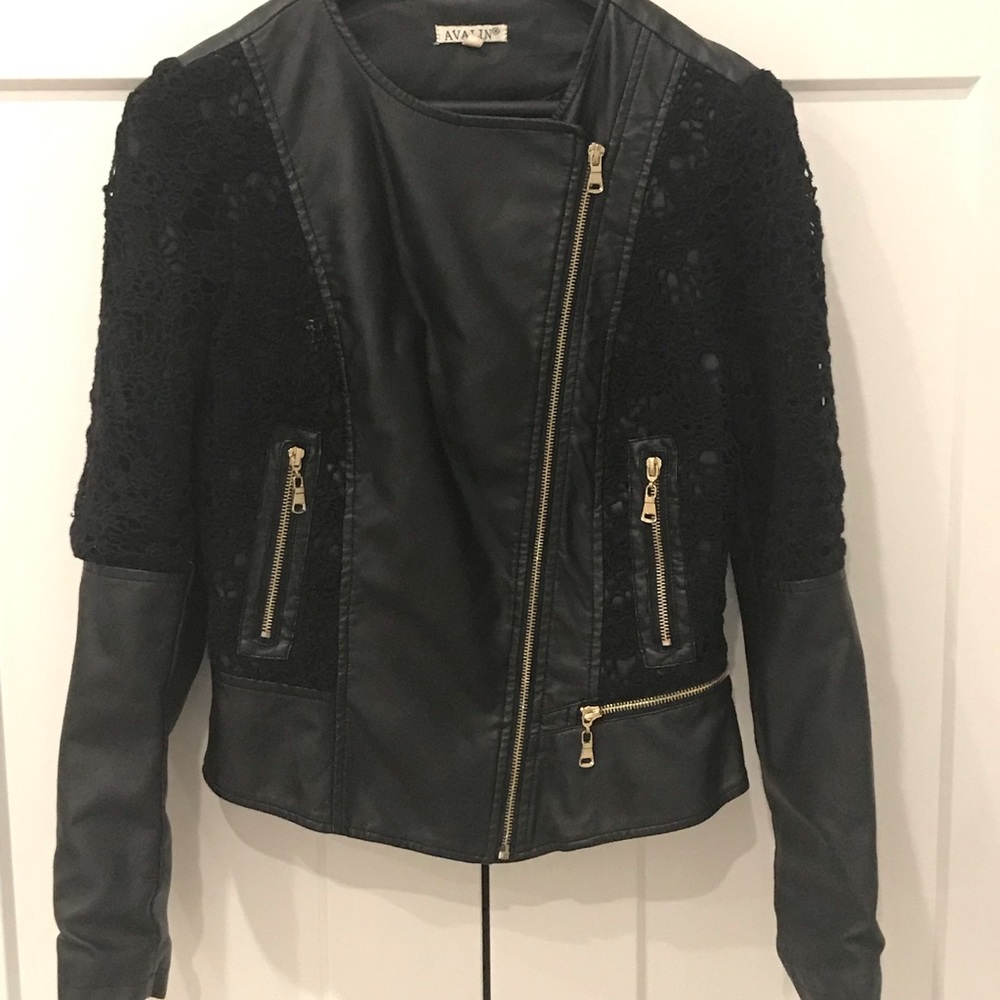 🖤HP🖤Faux Leather Jacket - Picture 2 of 8